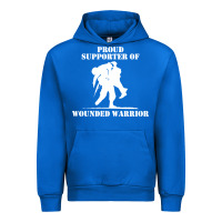 Cobalt wounded warrior Urban Hoodie - FloraArt