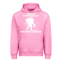 Fuchsia Pink wounded warrior Urban Hoodie - FloraArt