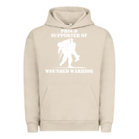 Pigment French Oak wounded warrior Urban Hoodie - FloraArt