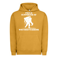Pigment Peanut Butter wounded warrior Urban Hoodie - FloraArt