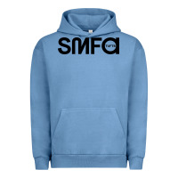 Pigment Pebble Blue School of the Museum of Fine Arts at Tufts Urban Hoodie - FloraArt