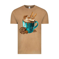 Vintage Camel Chocolate And Coffee Vintage Tee - FaDigitalArtStudio