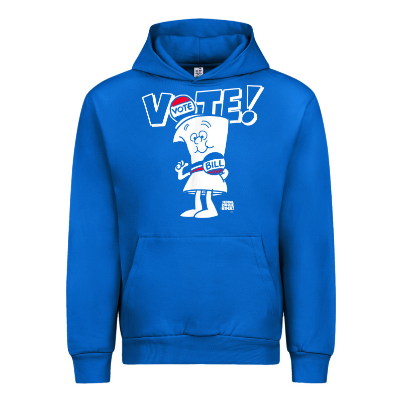 Schoolhouse Rock Vote With Bill With White Type T Shirt Urban Hoodie by FloraArt | Teevron