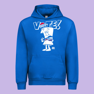 Schoolhouse Rock Vote With Bill With White Type T Shirt Urban Hoodie Designed By Floraart