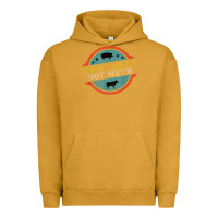 Pigment Peanut Butter smoke meat not meth funny bbq grill lover meat lover retro Urban Hoodie - FloraArt