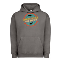 Pigment Tornado smoke meat not meth funny bbq grill lover meat lover retro Urban Hoodie - FloraArt