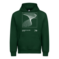 Forest Green Cabaret Voltaire Minimal Style Graphic Artwork Design gift Urban Hoodie - FloraArt