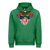 Emerald United States, Military Academy Urban Hoodie - FloraArt