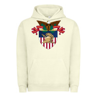 Pigment Pistachio United States, Military Academy Urban Hoodie - FloraArt