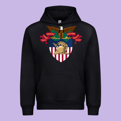 United States, Military Academy Urban Hoodie Designed By Floraart