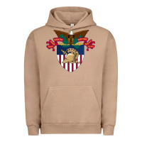 Pigment Burro United States, Military Academy Urban Hoodie - FloraArt