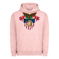 Pigment Salmon United States, Military Academy Urban Hoodie - FloraArt