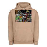 Pigment Burro nightmare before christmas Urban Hoodie - FloraArt