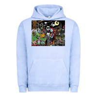 Pigment Grape Ice nightmare before christmas Urban Hoodie - FloraArt