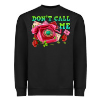 Black dont call me with pink phone and letters Heavyweight Sweatshirt - AdoDesignShop