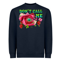 Navy dont call me with pink phone and letters Heavyweight Sweatshirt - AdoDesignShop