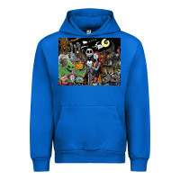 Cobalt nightmare before christmas Urban Hoodie - FloraArt