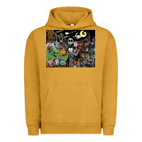 Pigment Peanut Butter nightmare before christmas Urban Hoodie - FloraArt