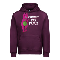 Mauve Wine commit tax fraud essential Urban Hoodie - FloraArt