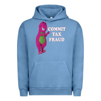 Pigment Pebble Blue commit tax fraud essential Urban Hoodie - FloraArt