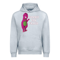 Heather Grey commit tax fraud essential Urban Hoodie - FloraArt
