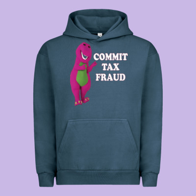 Commit Tax Fraud Essential Urban Hoodie Designed By Floraart