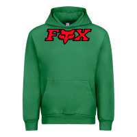Emerald fox Urban Hoodie - FloraArt