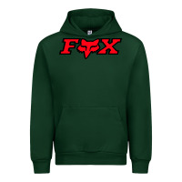 Forest Green fox Urban Hoodie - FloraArt