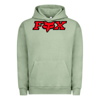 Pigment Oil Green fox Urban Hoodie - FloraArt
