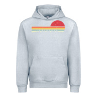 Heather Grey Rowing . Retro Style  For Rower Urban Hoodie - FloraArt