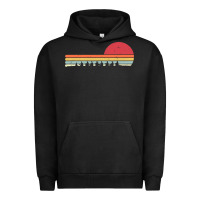 Pigment Black Rowing . Retro Style  For Rower Urban Hoodie - FloraArt