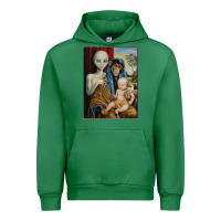 Alien Chimp Baby Religion Conspiracy Poster Urban Hoodie | Teevron