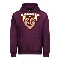 Mauve Wine st. bonaventure bonnies Urban Hoodie - FloraArt