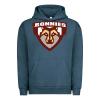 Pigment Midnight Navy st. bonaventure bonnies Urban Hoodie - FloraArt
