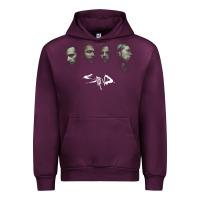 Mauve Wine ELEKTRA STAIND Urban Hoodie - FloraArt