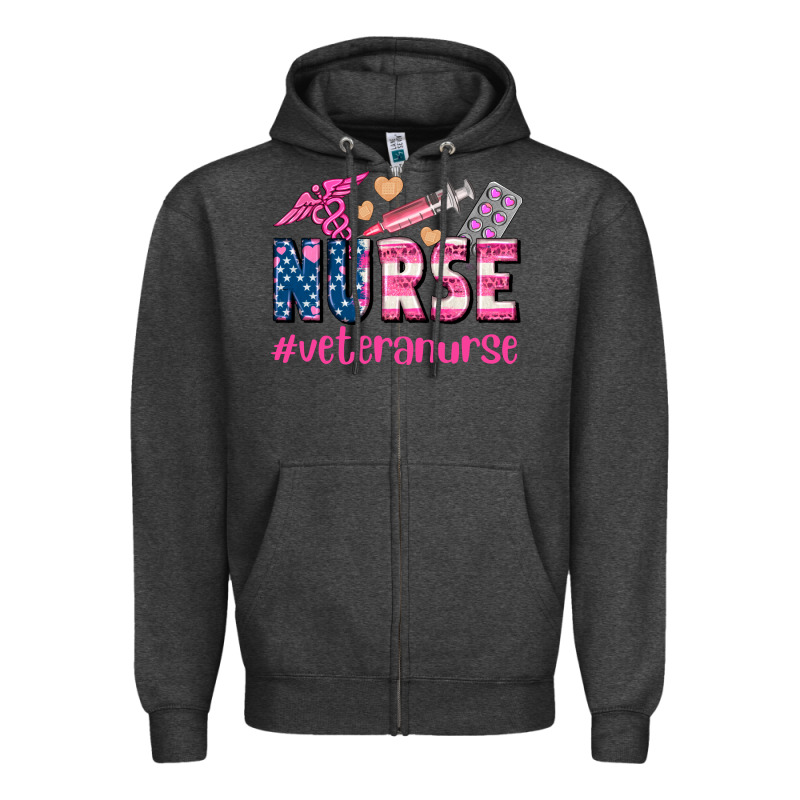 Veteran Nurse Zipper Hoodie by AdoDesignShop | Teevron