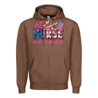 Chestnut veteran nurse Zipper Hoodie - AdoDesignShop