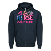 Navy veteran nurse Zipper Hoodie - AdoDesignShop