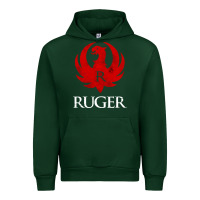Forest Green vintage ruger Urban Hoodie - FloraArt