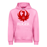 Fuchsia Pink vintage ruger Urban Hoodie - FloraArt