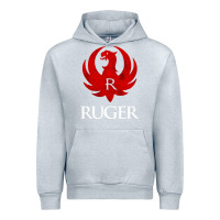 Heather Grey vintage ruger Urban Hoodie - FloraArt