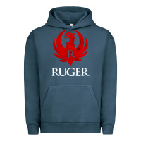 Pigment Midnight Navy vintage ruger Urban Hoodie - FloraArt