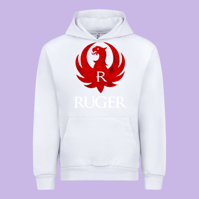 Vintage Ruger Urban Hoodie Designed By Floraart