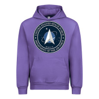 Tulip Official United States Space Force USSF Military Patch Urban Hoodie - FloraArt