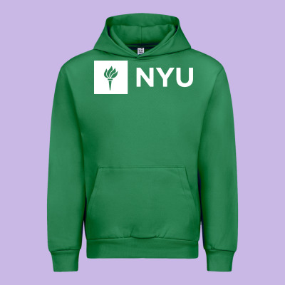 Nyu New York University Urban Hoodie Designed By Floraart