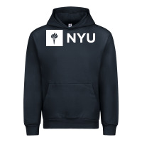 Navy nyu new york university Urban Hoodie - FloraArt