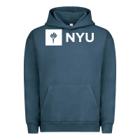Pigment Midnight Navy nyu new york university Urban Hoodie - FloraArt