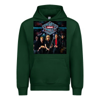 Forest Green night ranger 3 copy Urban Hoodie - FloraArt