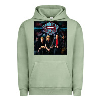 Pigment Oil Green night ranger 3 copy Urban Hoodie - FloraArt