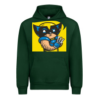 Forest Green snikt i, wolverine Urban Hoodie - FloraArt
